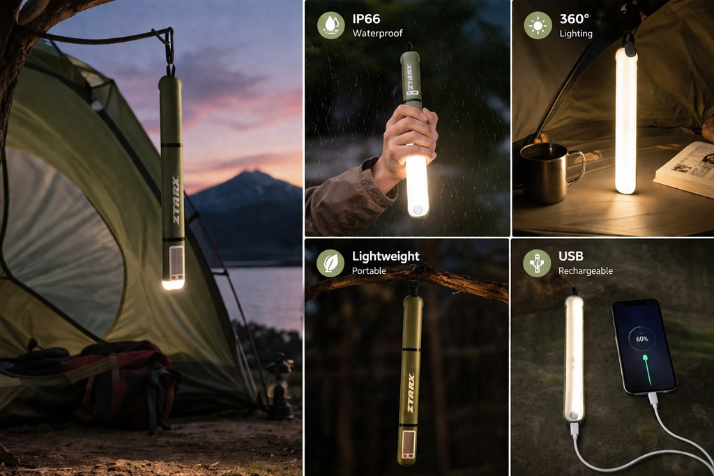 Solar Inflatable Lantern with Power Bank